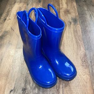 Falls Creek Blue Rain Boots Size 12